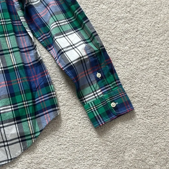 Boys BUNDLE Polo Raulph Lauren Plaid Dress Shirts Size XL - Picture 7 of 13